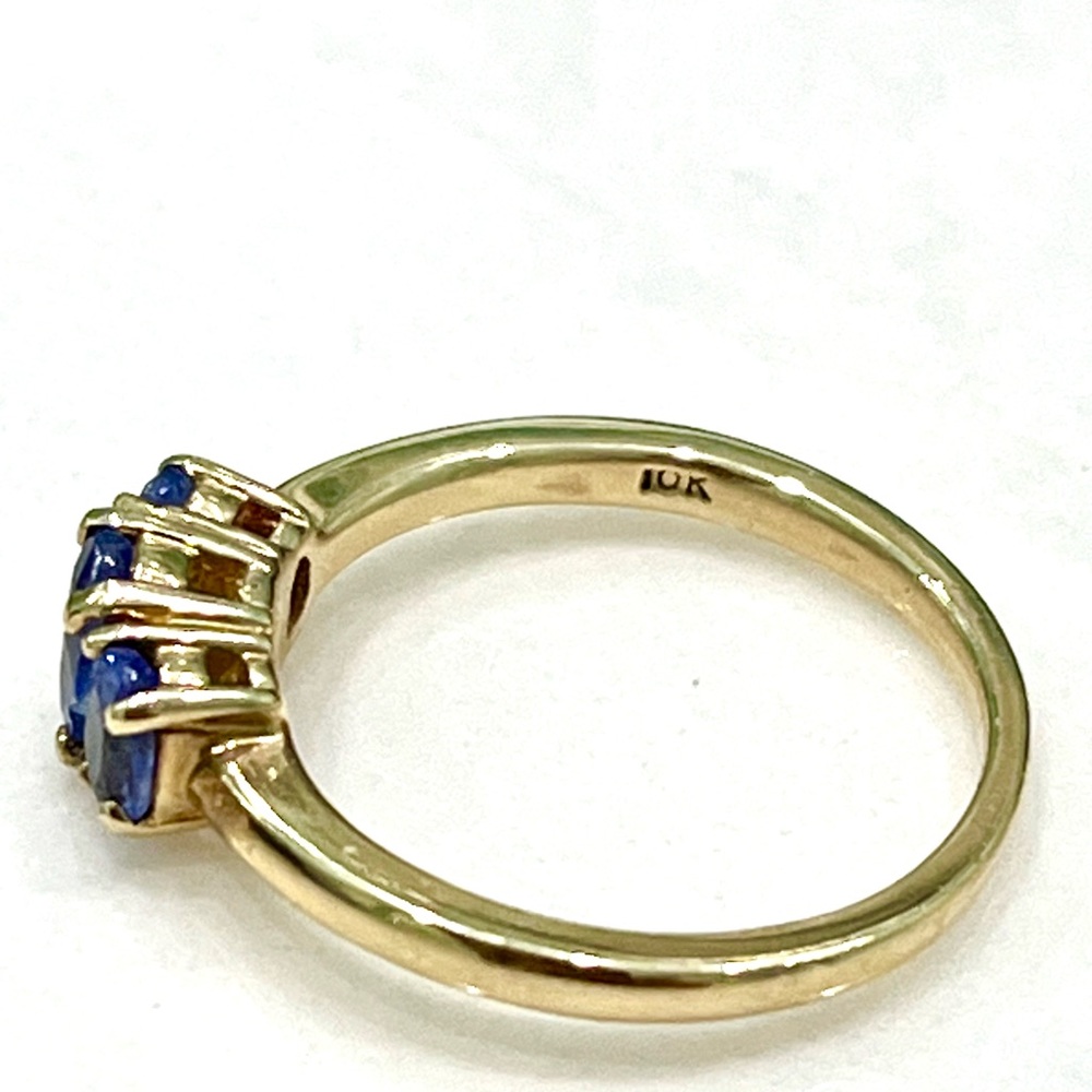 10KG Trinity Tanzanite Ring - Picture 4 of 4